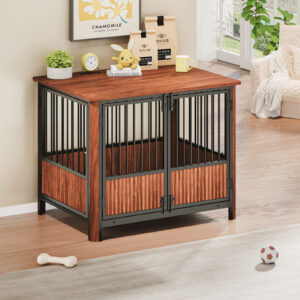 [Preview] 31.5-inch Wooden Dog Crate Furniture